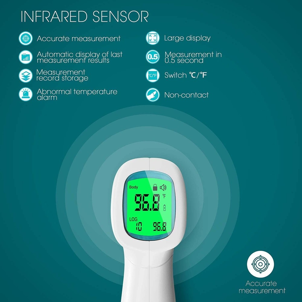 infrared forehead thermometer