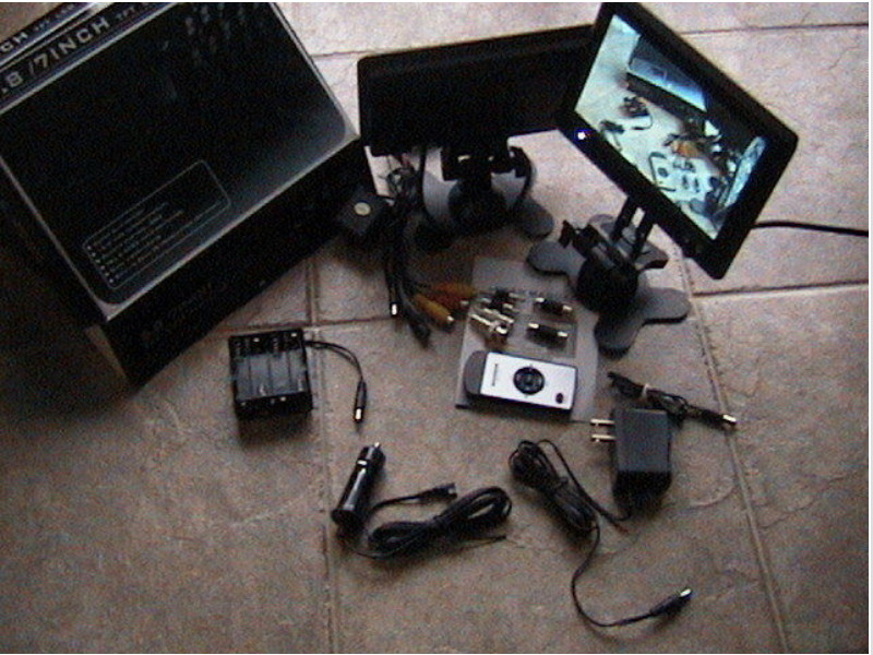 7"WIRELESS BACKUP REVERSE LCD CAMERA SYSTEM*4*H2 HUMMER