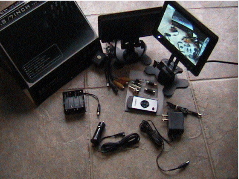 7"WIRELESS BACKUP REVERSE LCD CAMERA SYSTEM*4*H2 HUMMER