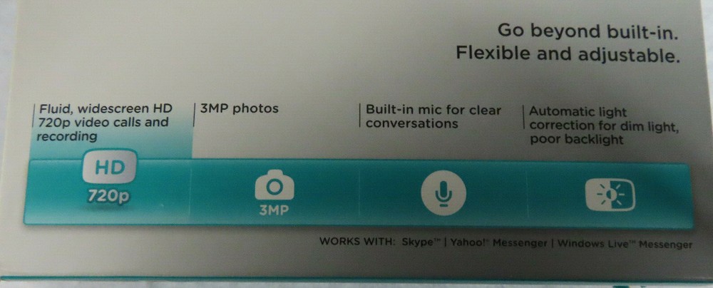 NISB LOGITECH C270 HD WEBCAM HEADSET COMPUTER PC VIDEO CAMERA ZOOM SEALED