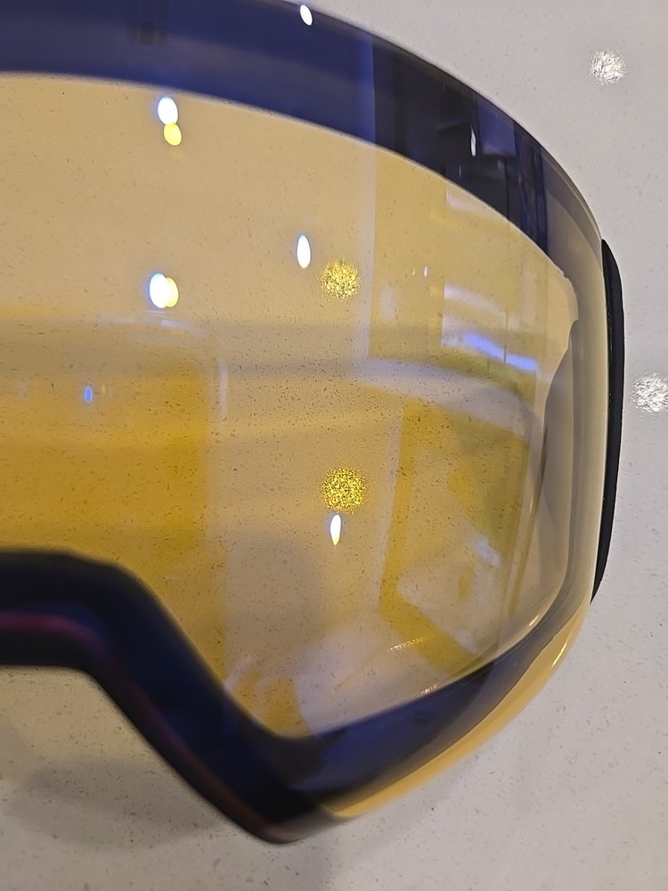 Smith 4D Mag Chromapop Storm Yellow Flash Replacement Goggle Lens Used