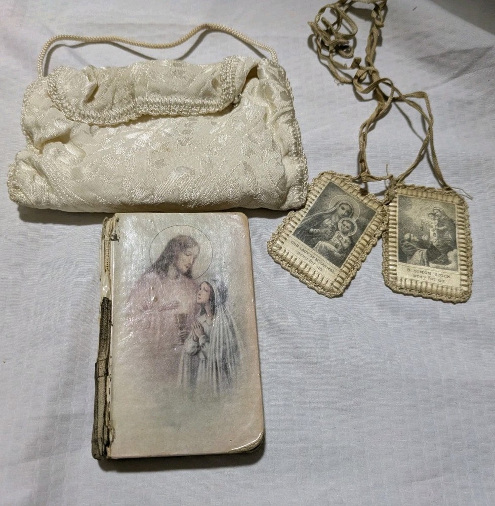 Vintage 1940s Catholic Prayer Set