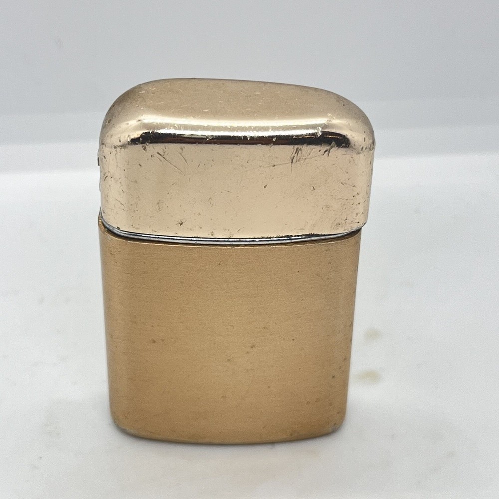Vintage Ronson Typhoon Gold Tone Lighter Untested