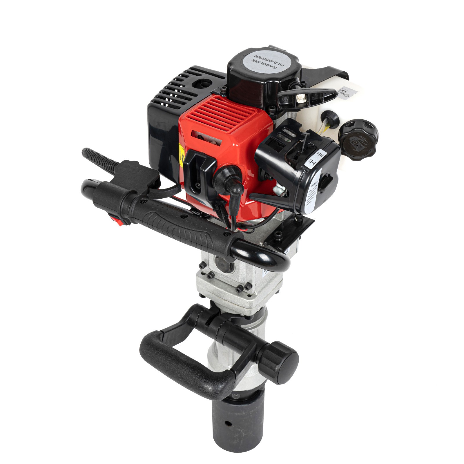 Fence T Post Driver Gas Powered 2 Stroke Motor Pile Drivers Jack Hammer Gasoline