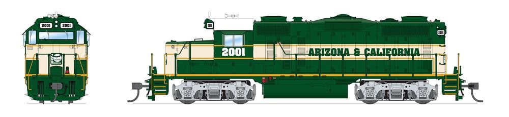 Ho EMD GP20 ARZC 2001 W/sd