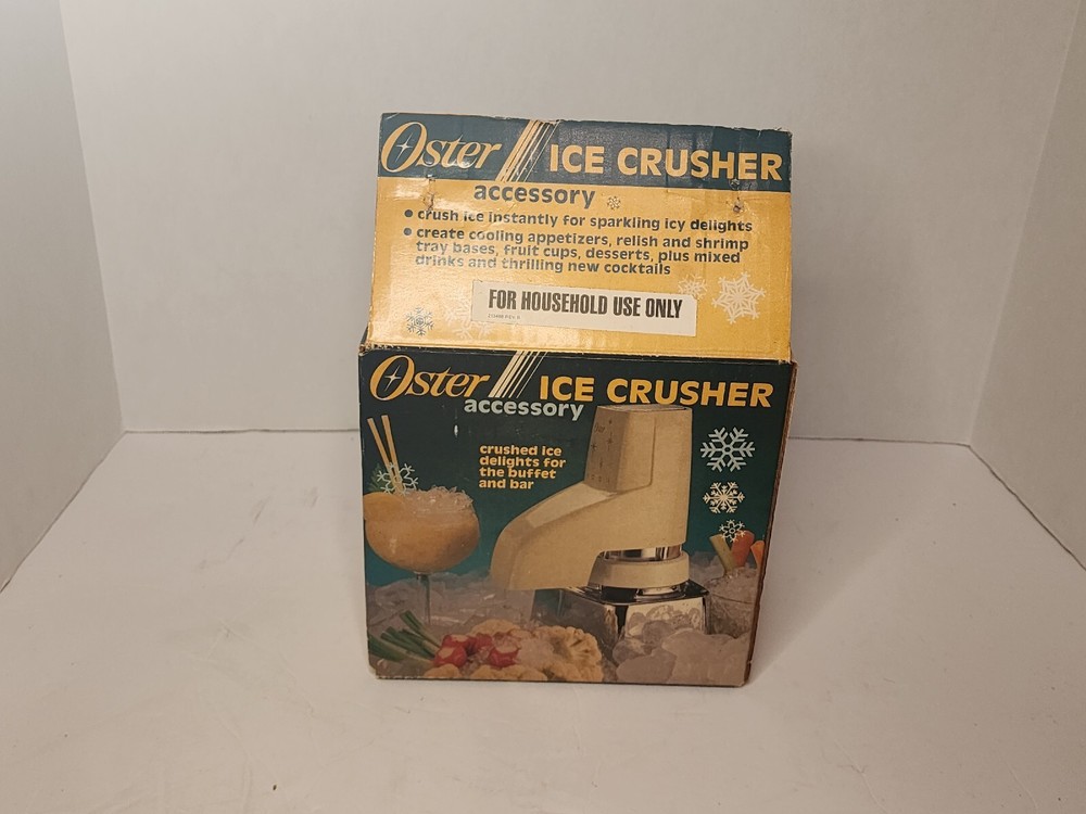 Oster Ice Crusher Accesory Model 435-11 NEW Open Box