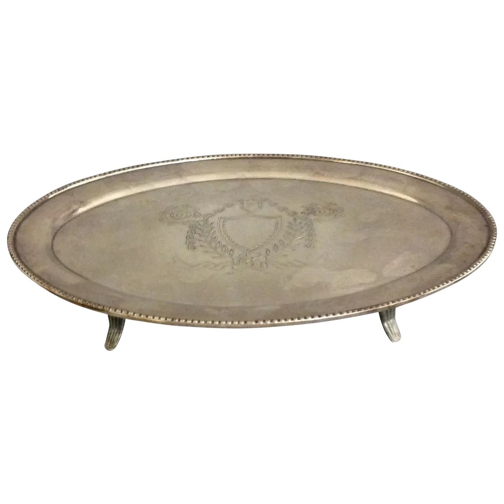 Barker Ellis Silverplate Tea Pot Stand In