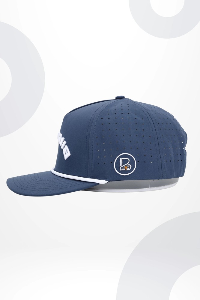 BIRDIEUP Rope Snapback - Navy
