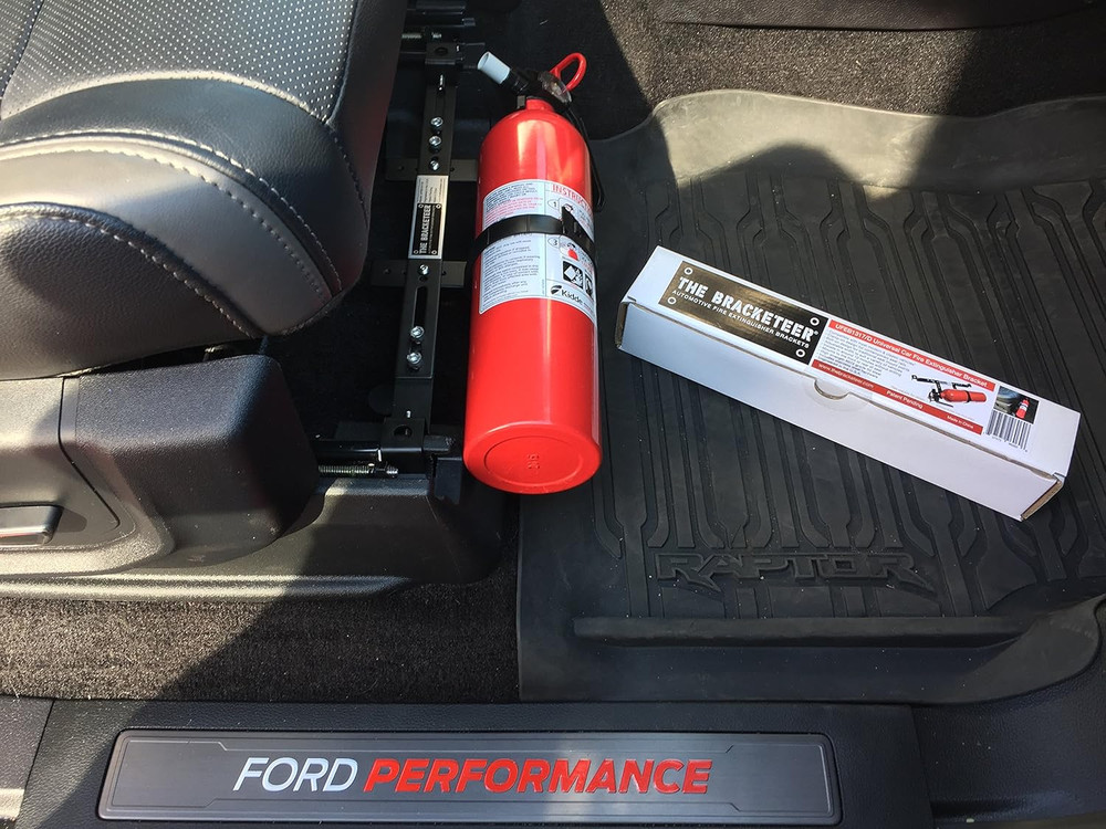 Car Fire Extinguisher Bracket | Fits Most Vehicles