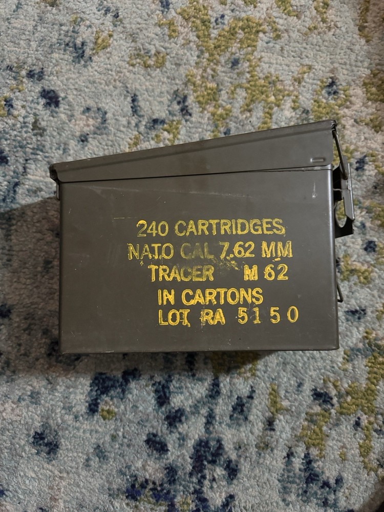 Vintage Military Ammo Case