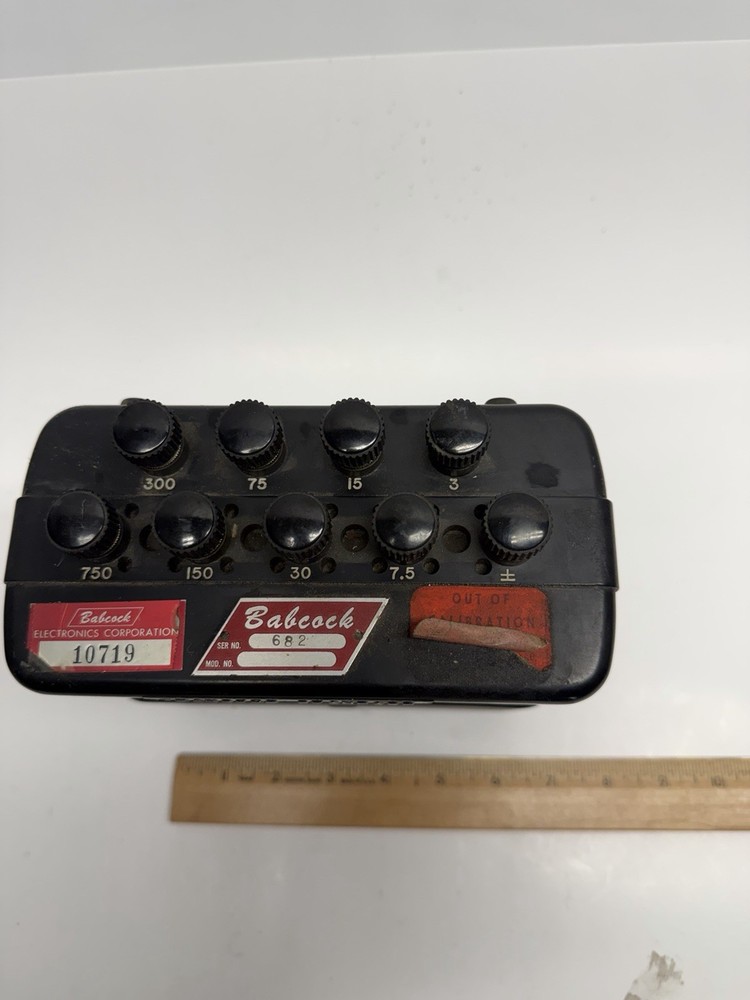 Vintage Weston Volt Meter D.C. Model 901