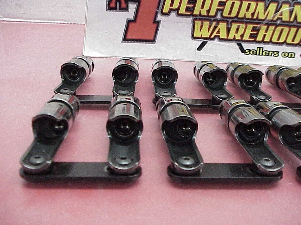 16 Cutaway Solid Roller Lifters .842" Diameter SB Chevy Intake Offset