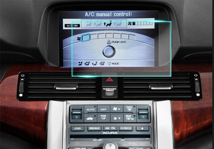 Crystal Clear Screen Protector for 2012 Acura RL Vehicle Navigation