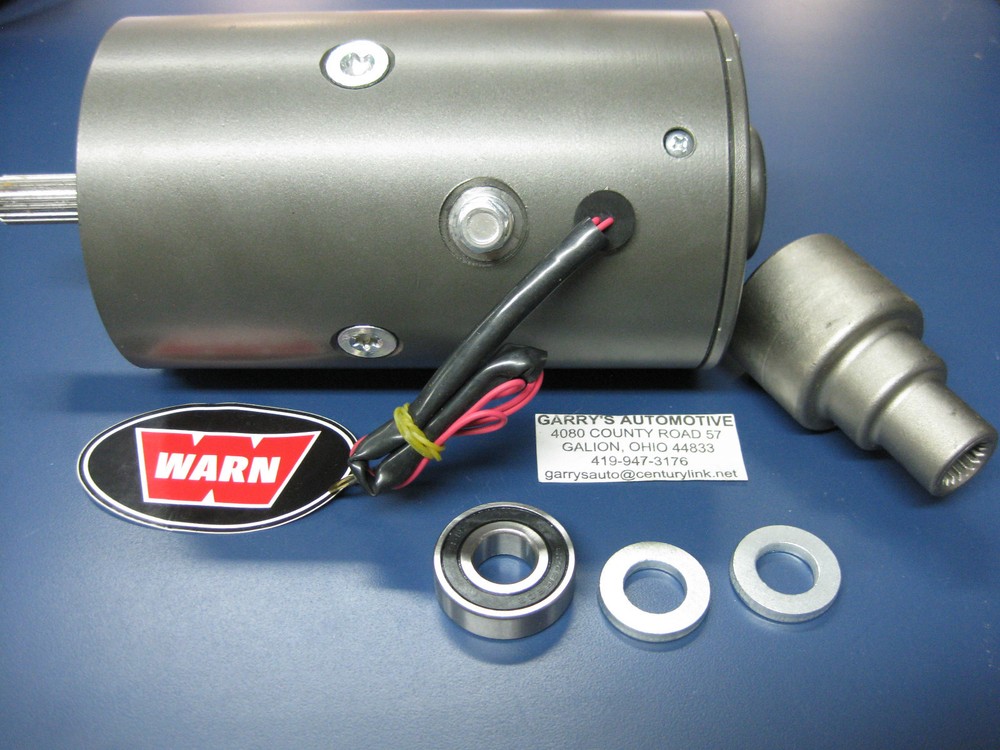 WARN 70865 New Replacement 12 Volt DC Electric Winch Motor