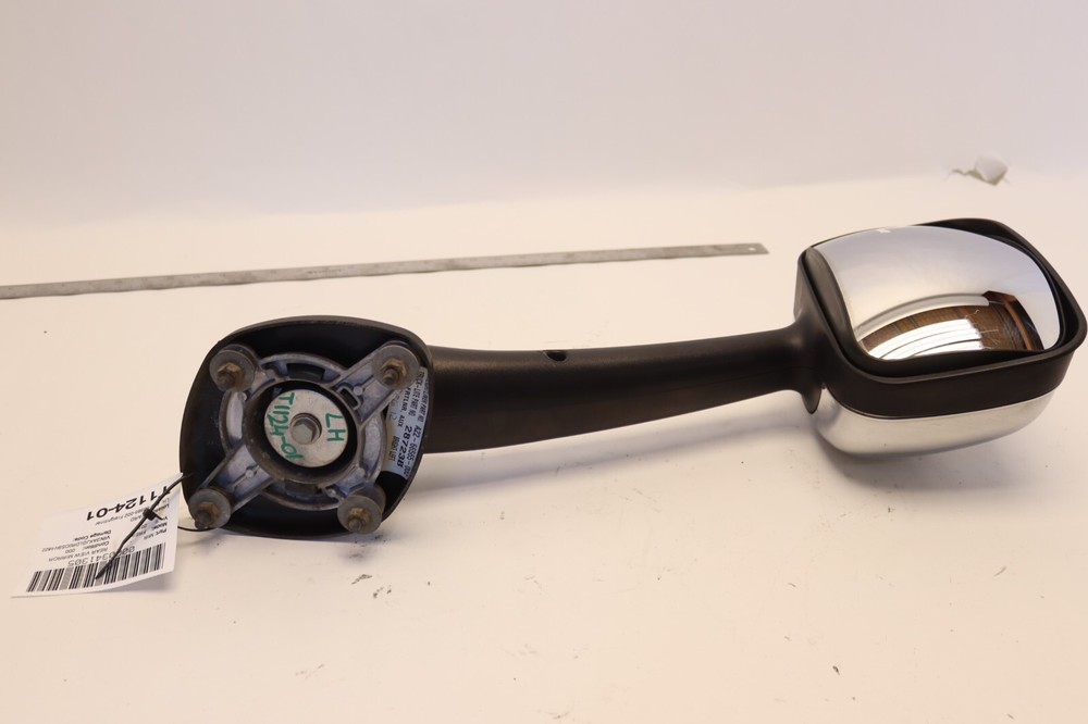 2008-2017 FREIGHTLINER CASCADIA 125 LEFT DRIVER SIDE HOOR MIRROR CHROME OEM