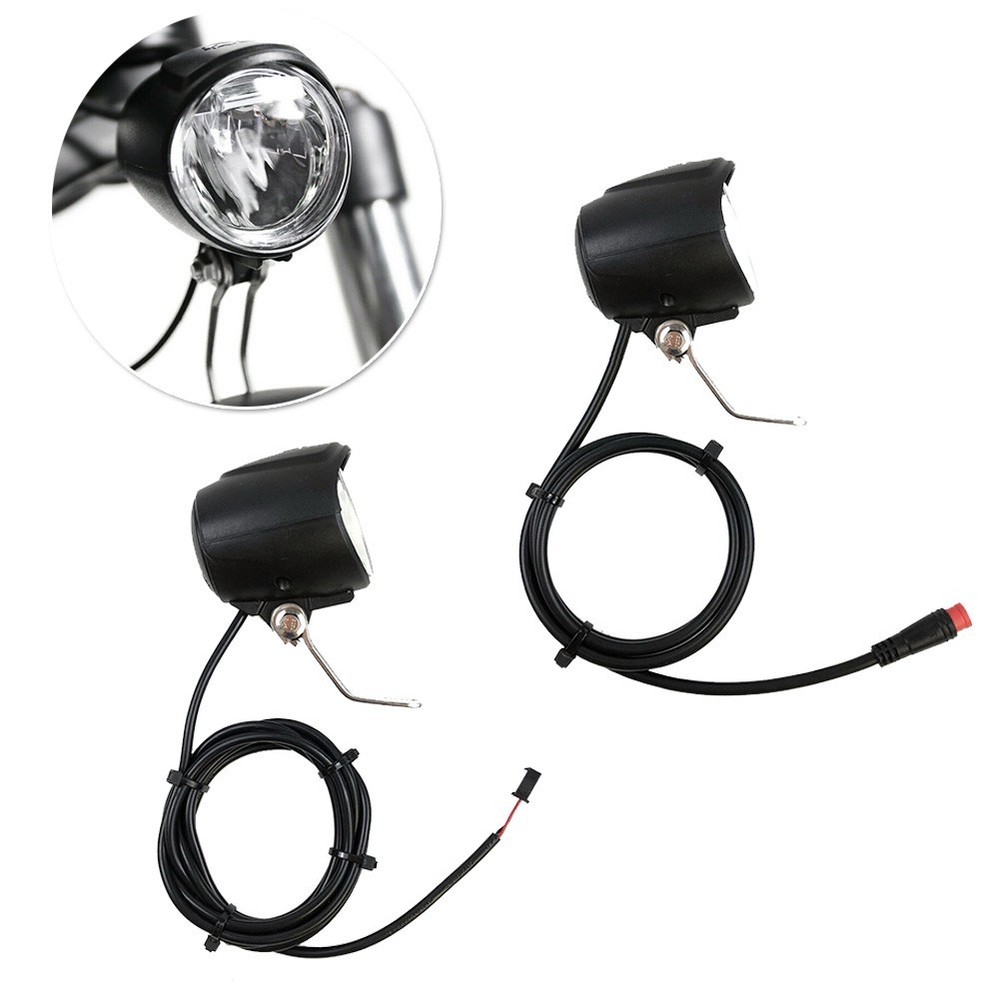 1*LED Light Suitable For Electric Bicycles High Quality Waterproof Cable