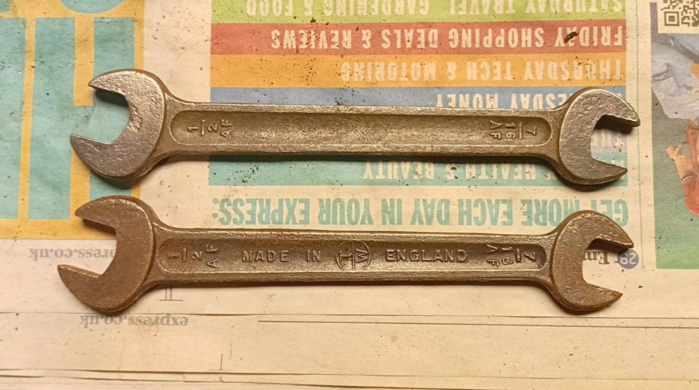 T WILLIAMS SUPERSLIM SPANNER ,contract manufacture READ DESCRIPTION