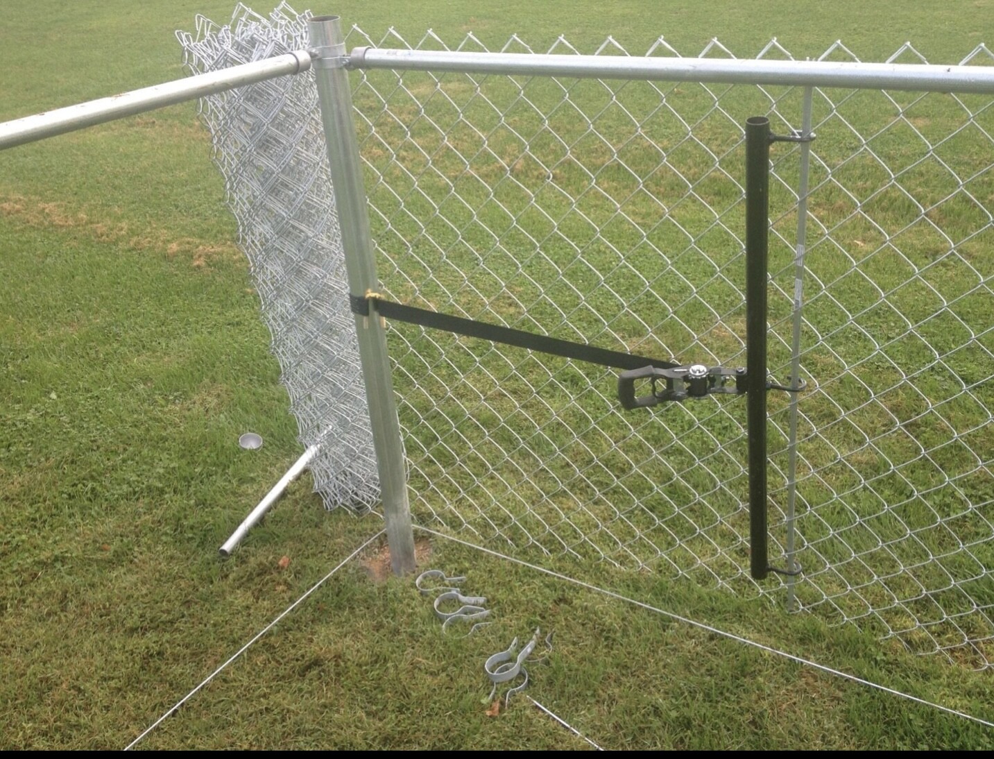 Ezzypull Chain Link Fence Stretcher " TOOL" Heavy Duty Steel