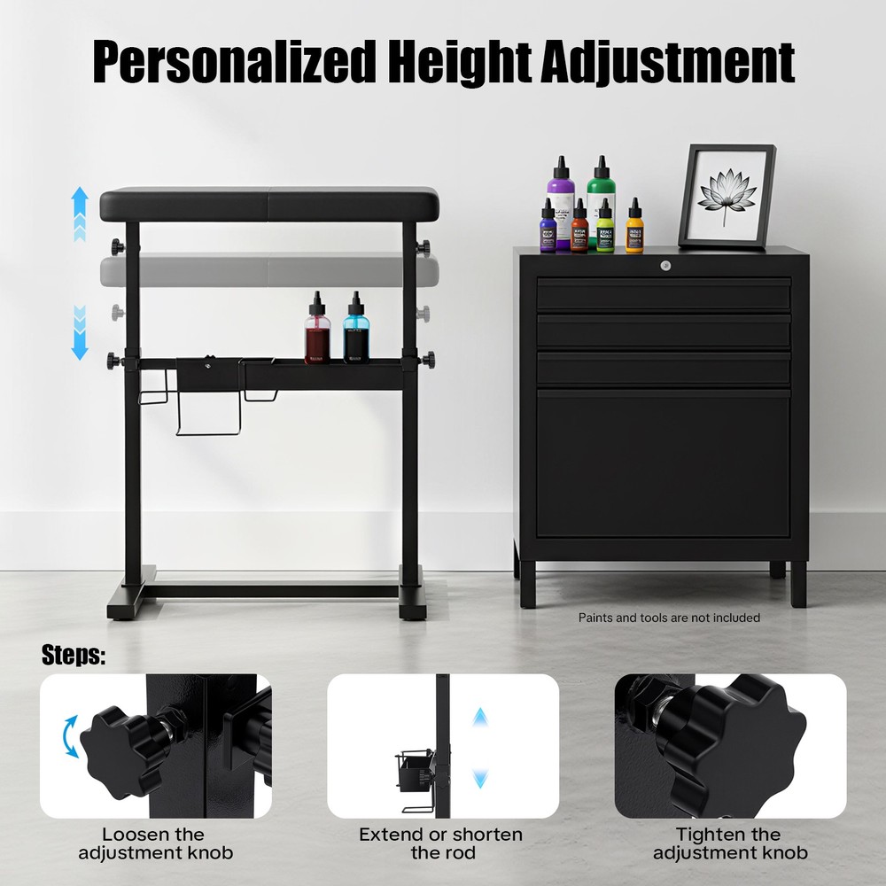 Tattoo Armrest Stand, Armrest Stand, Height Adjustable Armrest Bracket