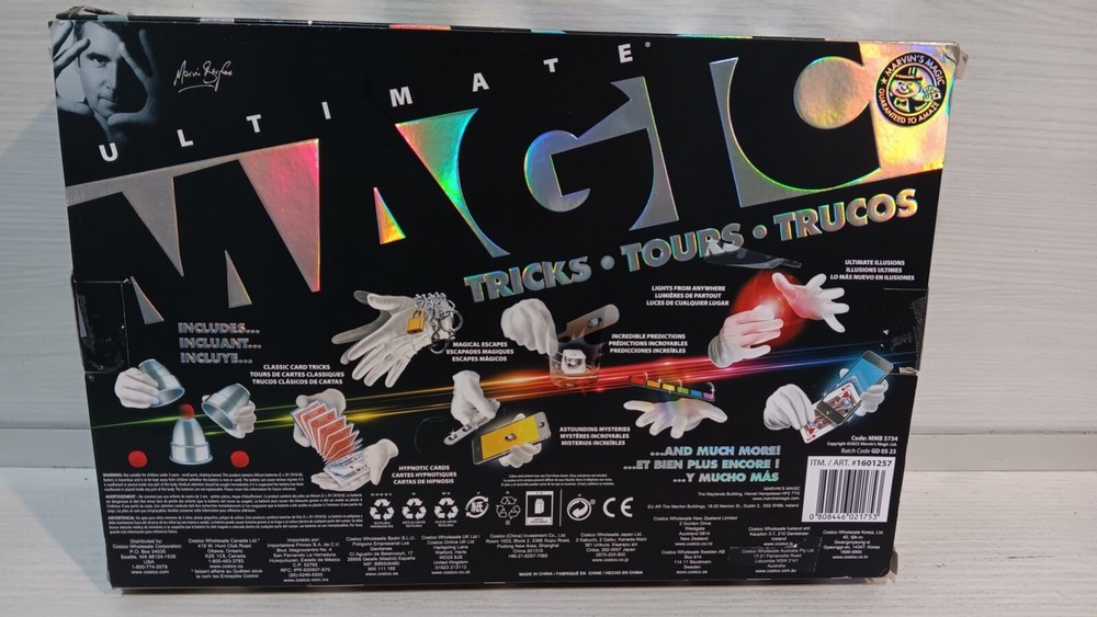 Marvin's Magic Ultimate Magic 400 Tricks Illusions Complete Magic Show 1601257