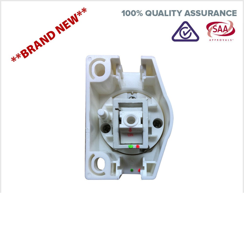 Surface Socket Fast Connect 10A AMP Quick Connect 240v 3 Pin Fan Plug Base 1.5mm