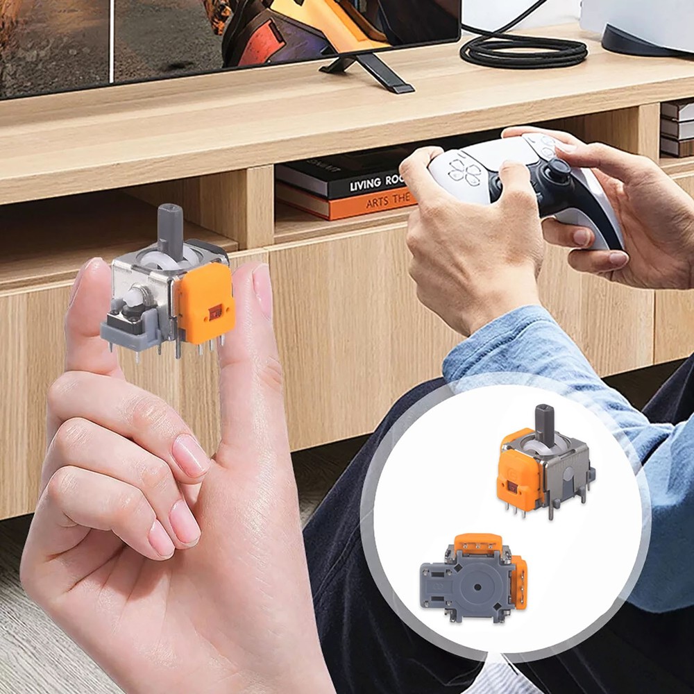 10Pcs 3D Hall Effect Joystick Module Replacement For PS5 Dualsense Controller