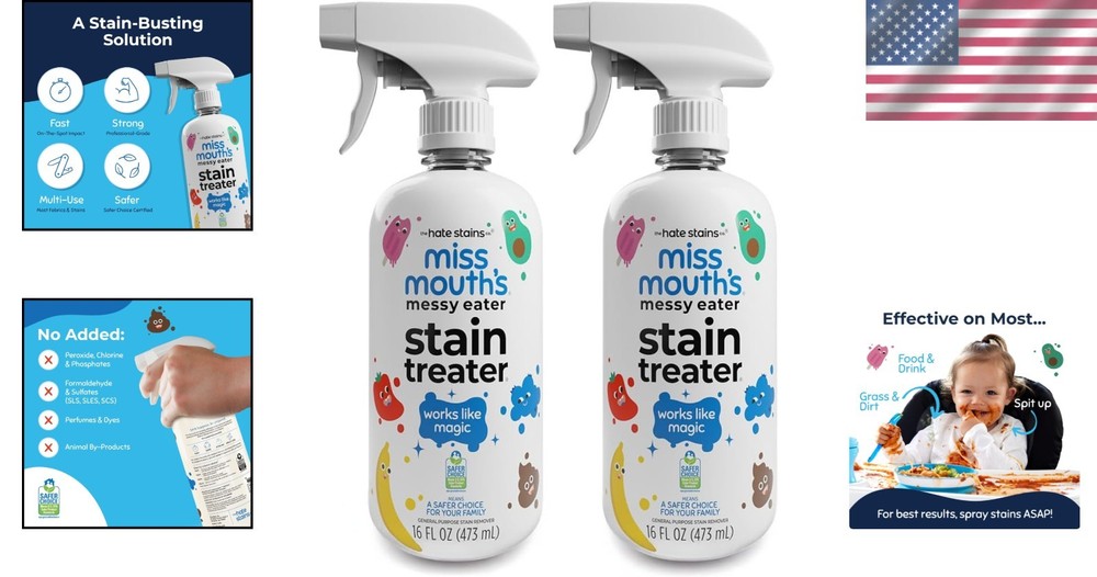 Efficient Stain Remover for Fresh & Set-in Stains