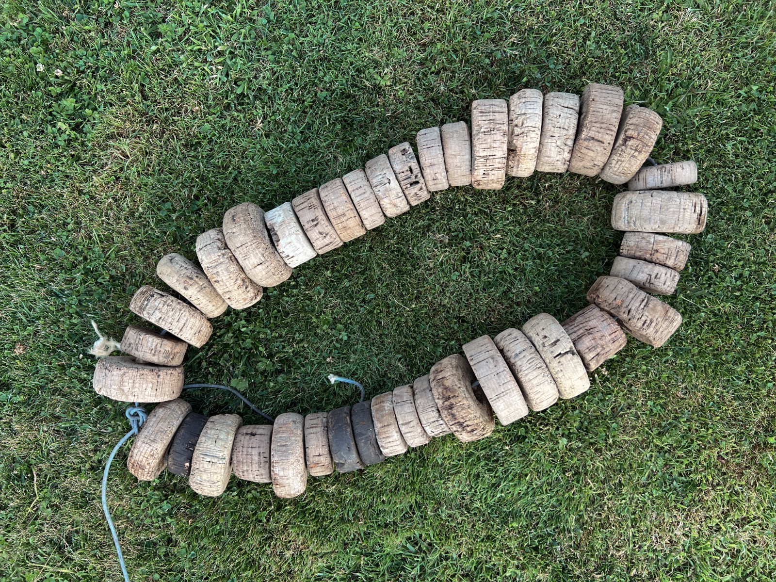 Cork Fishing Floats - Vintage, Used, Real Natural Cork