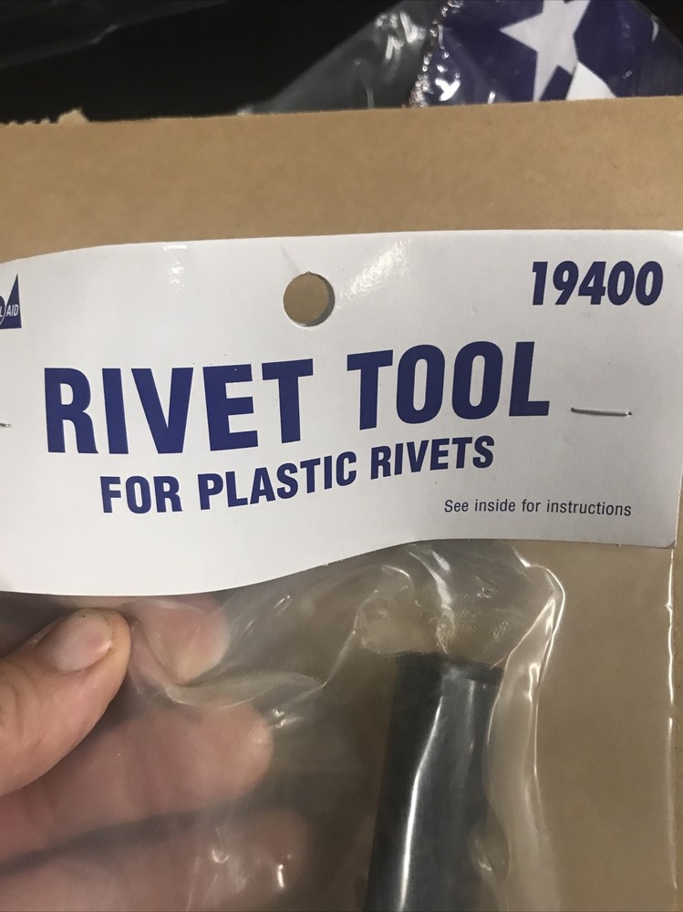 Tool Aid Rivet Tool For Plastic Rivets 19400. Ec