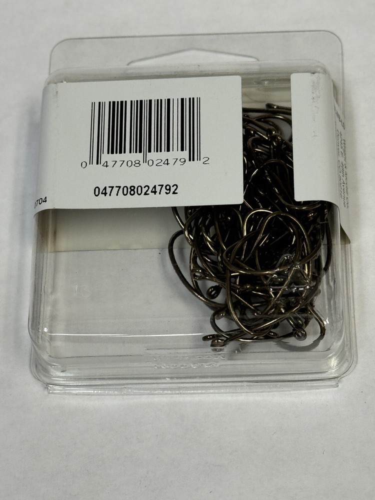 Qty 50 Eagle Claw Laser Sharp Hooks L141F-1 Size 1
