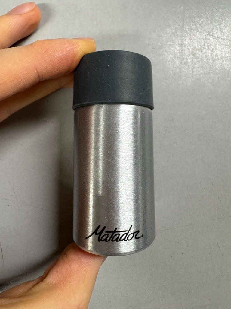 Matador Waterproof Travel Canister 1.3 fL oz / 40mL - Silver