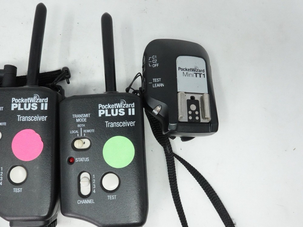 PocketWizard Plus II Transceivers + PocketWizard MiniTT1 Combo