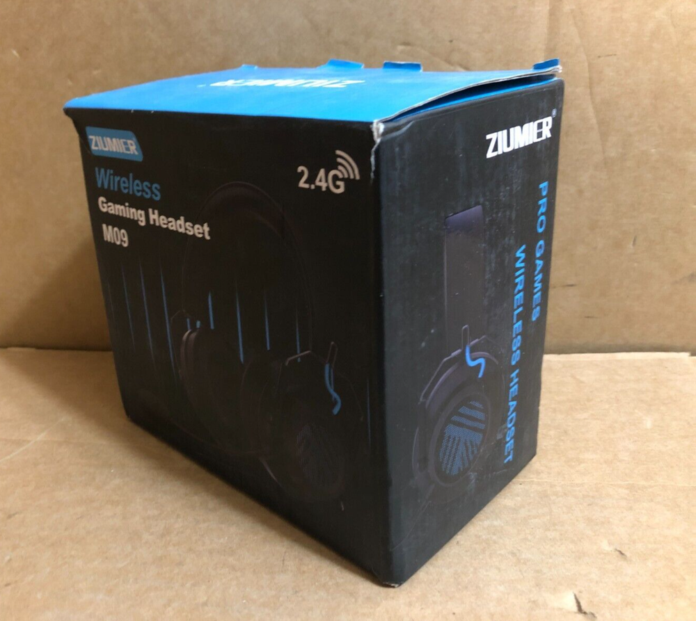 Ziumier M09 Wireless Gaming Headset 2.4G Type-C Charge Interface **