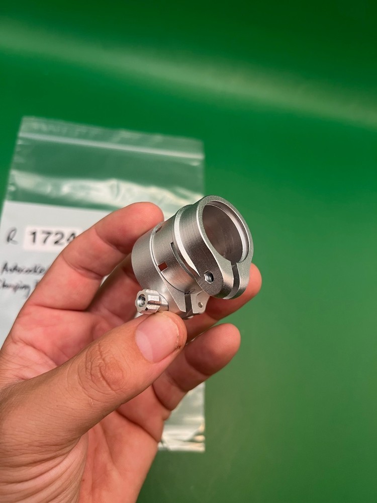 Autococker Clamping Feedneck Silver