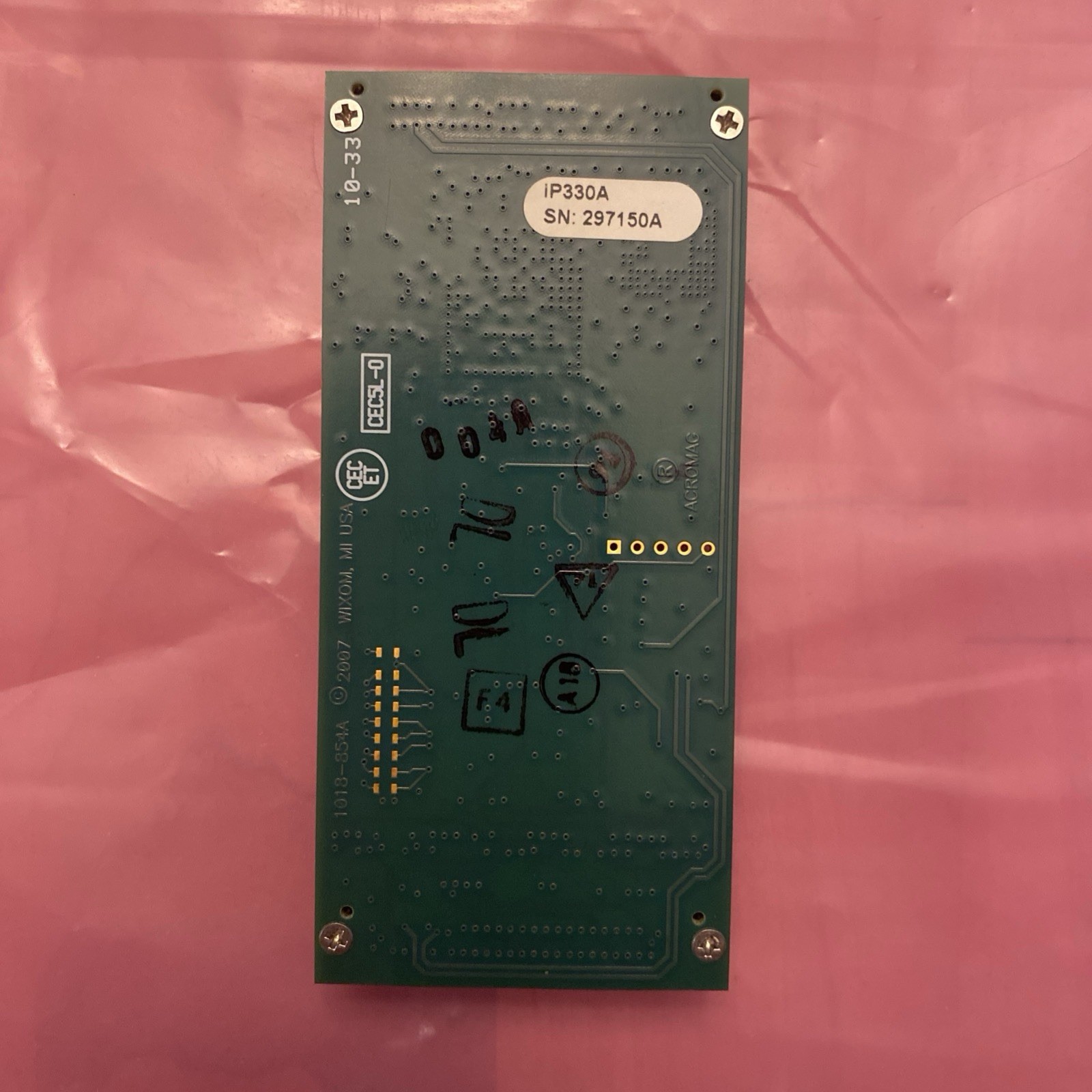 Acromag IP330A I/O Pack Analog Input Module 16-Bit A/D