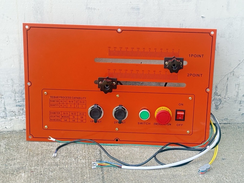 Replacement Front Face Control Panel Board 4 RB32 32mm #10 Rebar Bender Machine