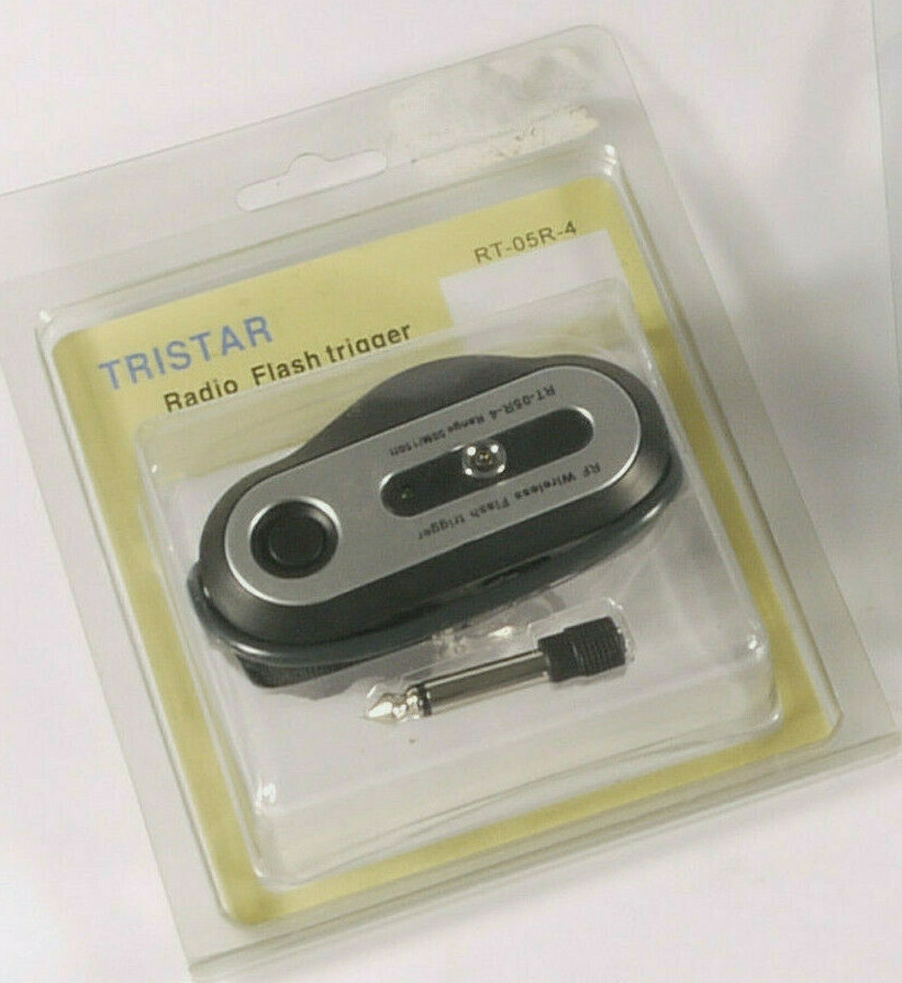 PRL) TRISTAR RADIO FLASH TRIGGER RT05R4 RF WIRELESS RECEIVER STUDIO RECEIVER