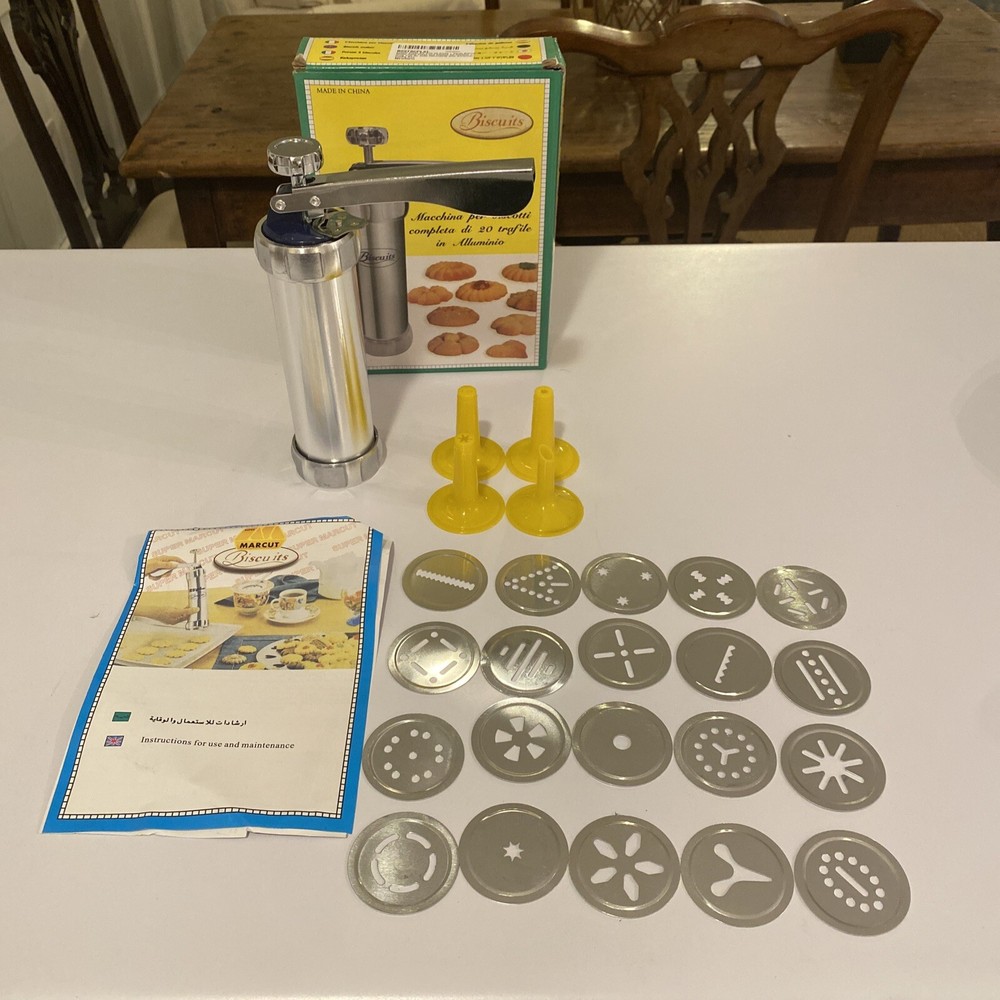 Cookie Press Cookie Maker Machine Spritz Dough Biscuits Making Tool Kit