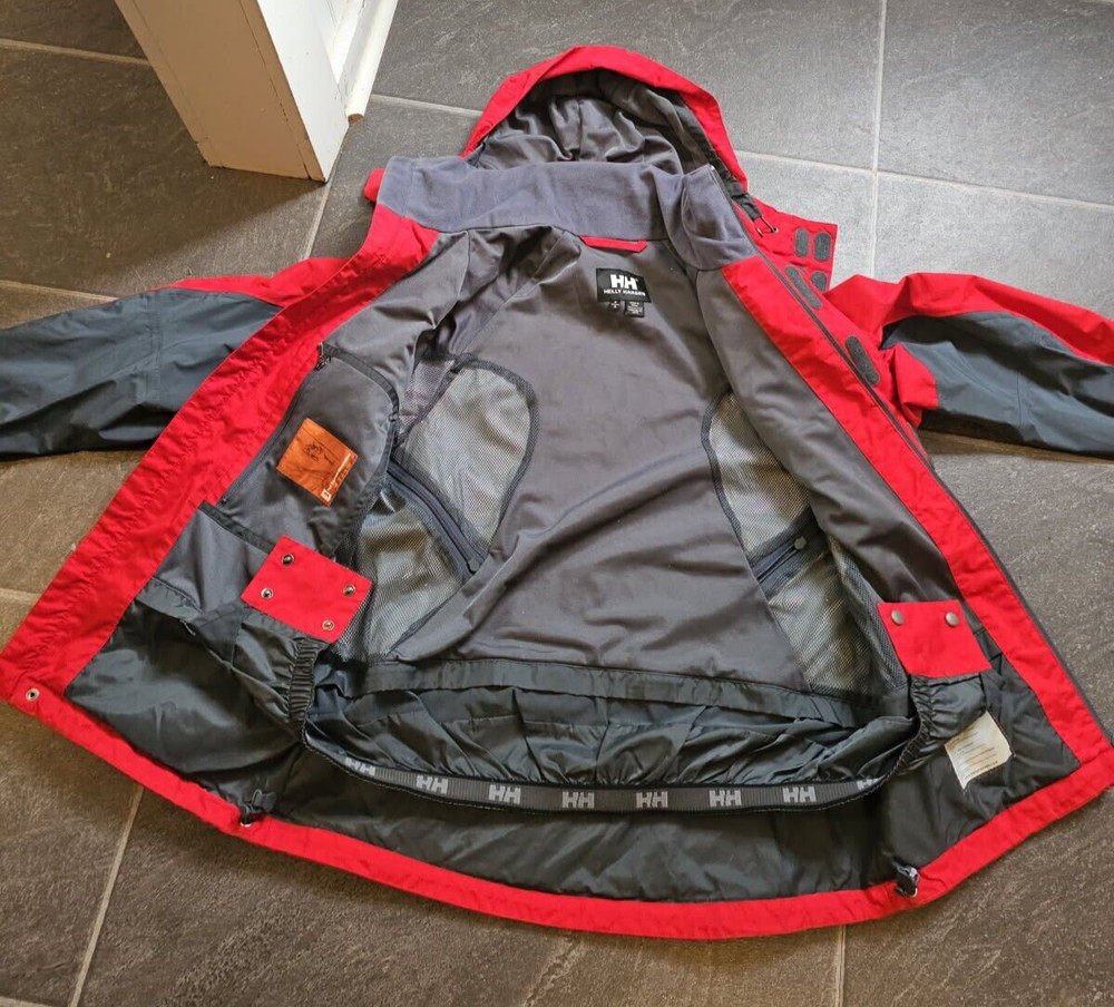 HELLY HANSEN MEN'S PINNACLE WATERPROOF SHELL SKI SNOWBOARD JACKET SZ S