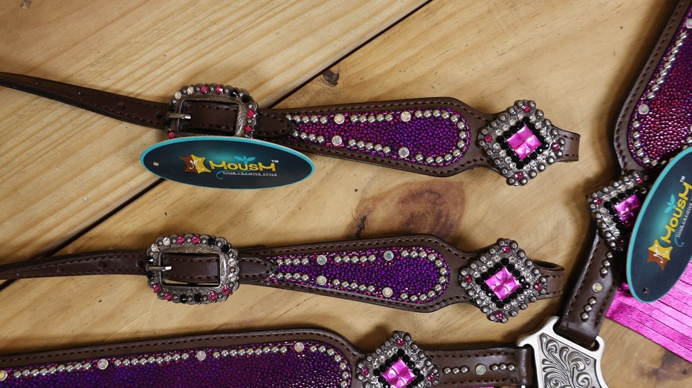 Headstall & Breast Collar Tack Set for Horse