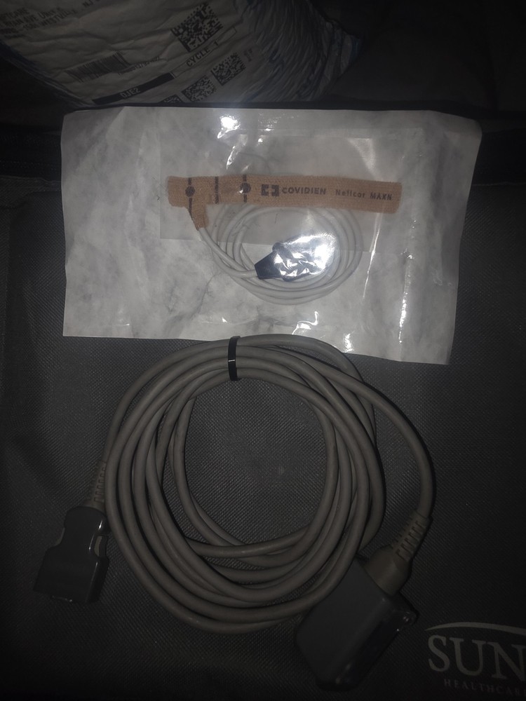 Nellcor MC10 (SCP10) MDE Pulse Oximeter Interface Cable With 1 Free Sp02 Sensor