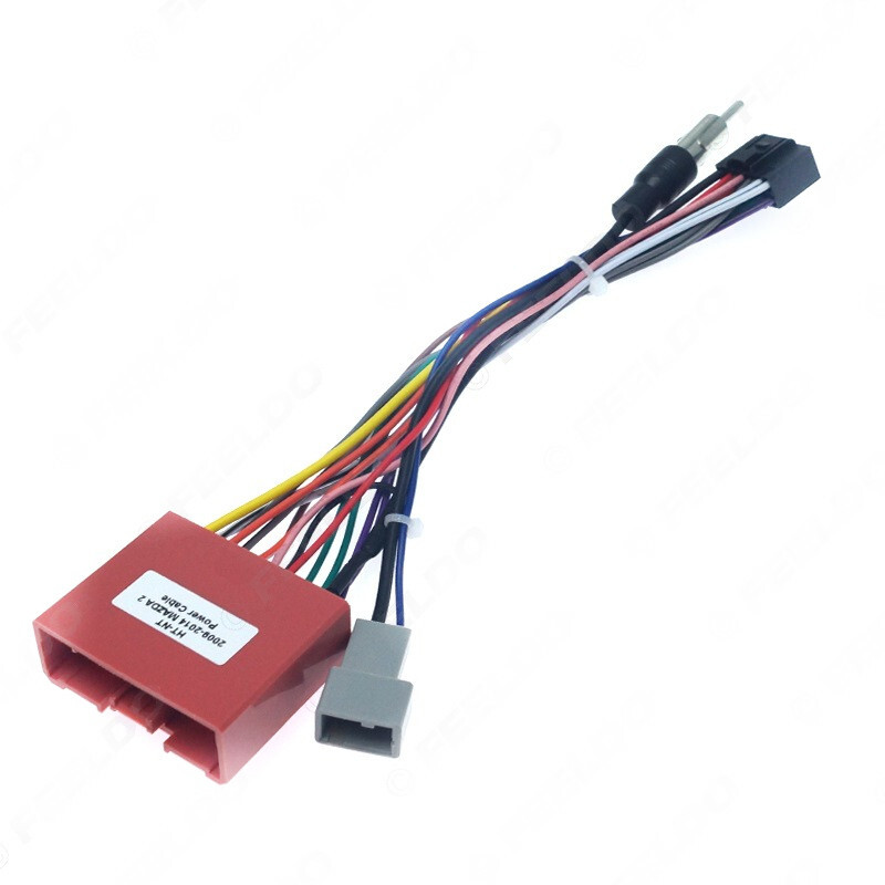 for Mazda Android navigation host power cord,16 pin modified navigation cable