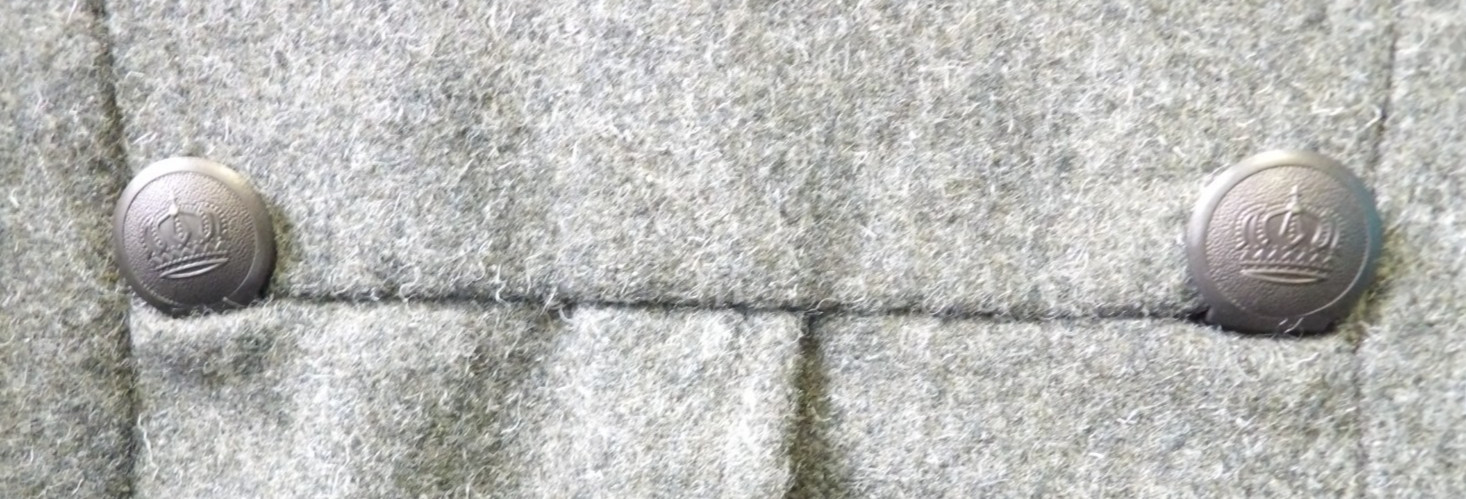 WW1 GERMAN EMPIRE M1915 WOOL FIELD TUNIC & M1915 GABARDINE TROUSER