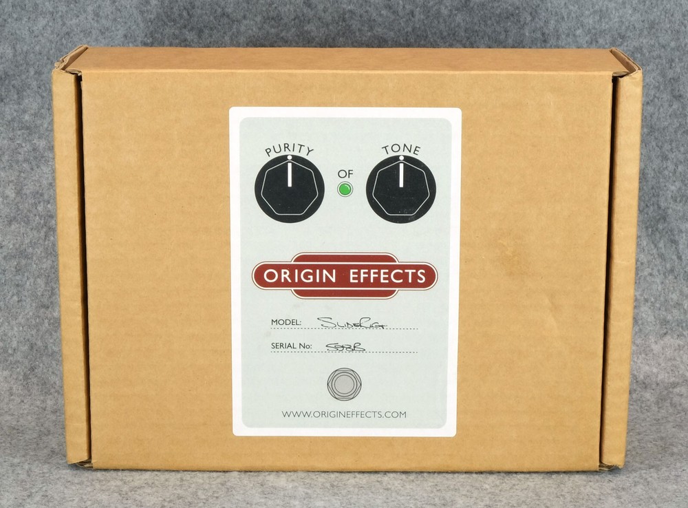 Large Format Origin Effects Sliderig Dual-Chained Limiting Amplifier Compressor