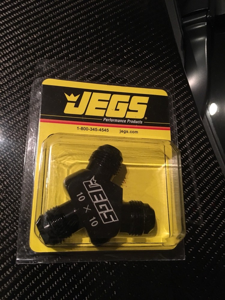 JEGS Performance Products 15168 Y-Fitting Single side: -10AN