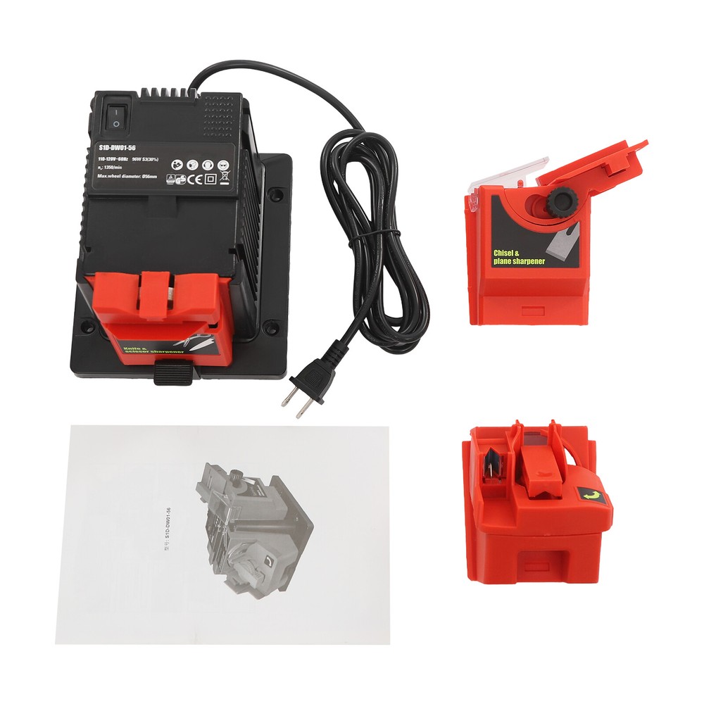 Multifunctional Chisel Planer Sharpener Electric Chisel Sharpening Machine 96W