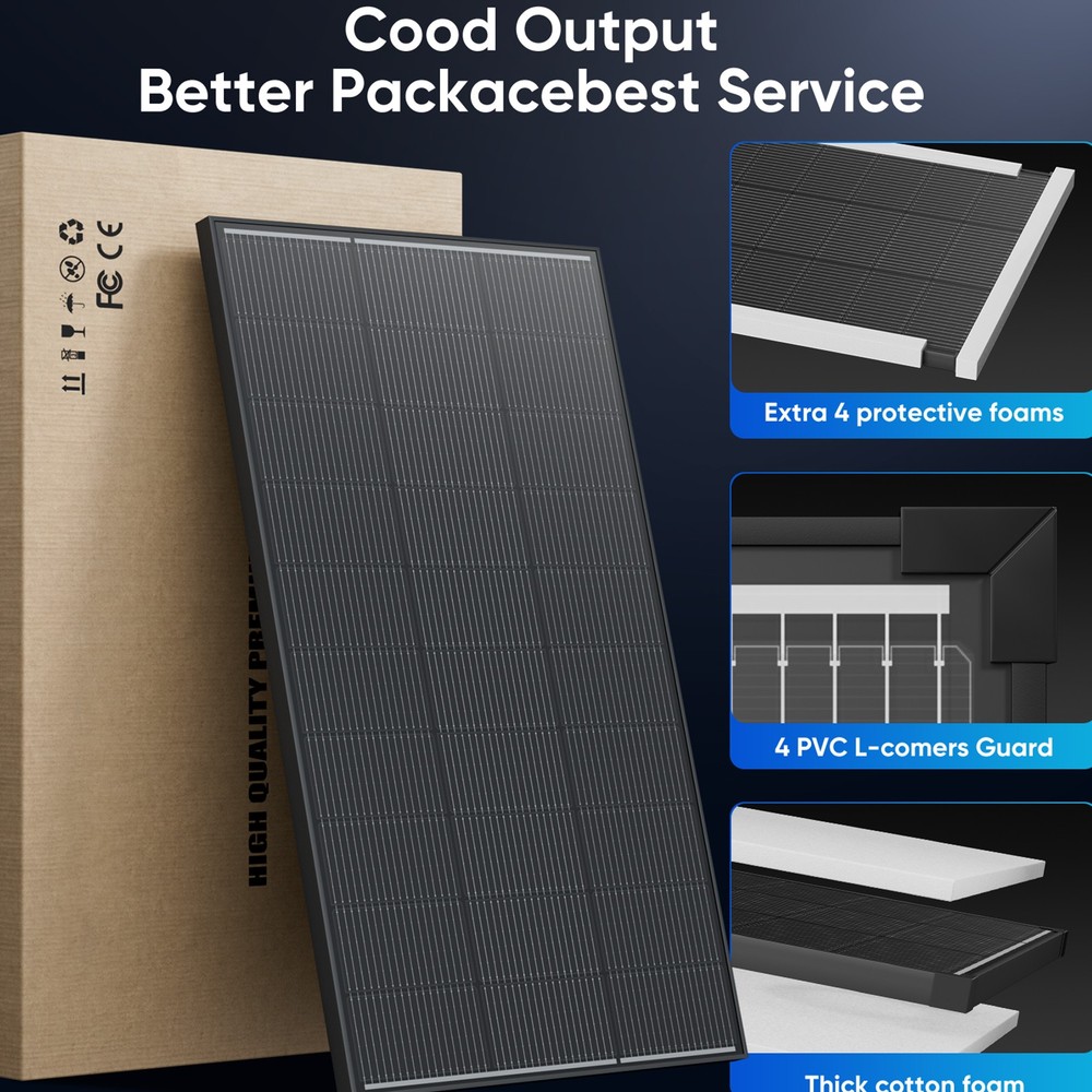 4PCS 200W Solar Panel