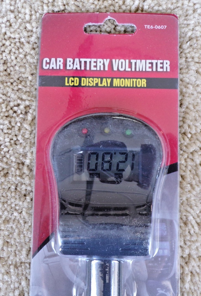Digital Car Battery Voltmeter  LCD Display @h20