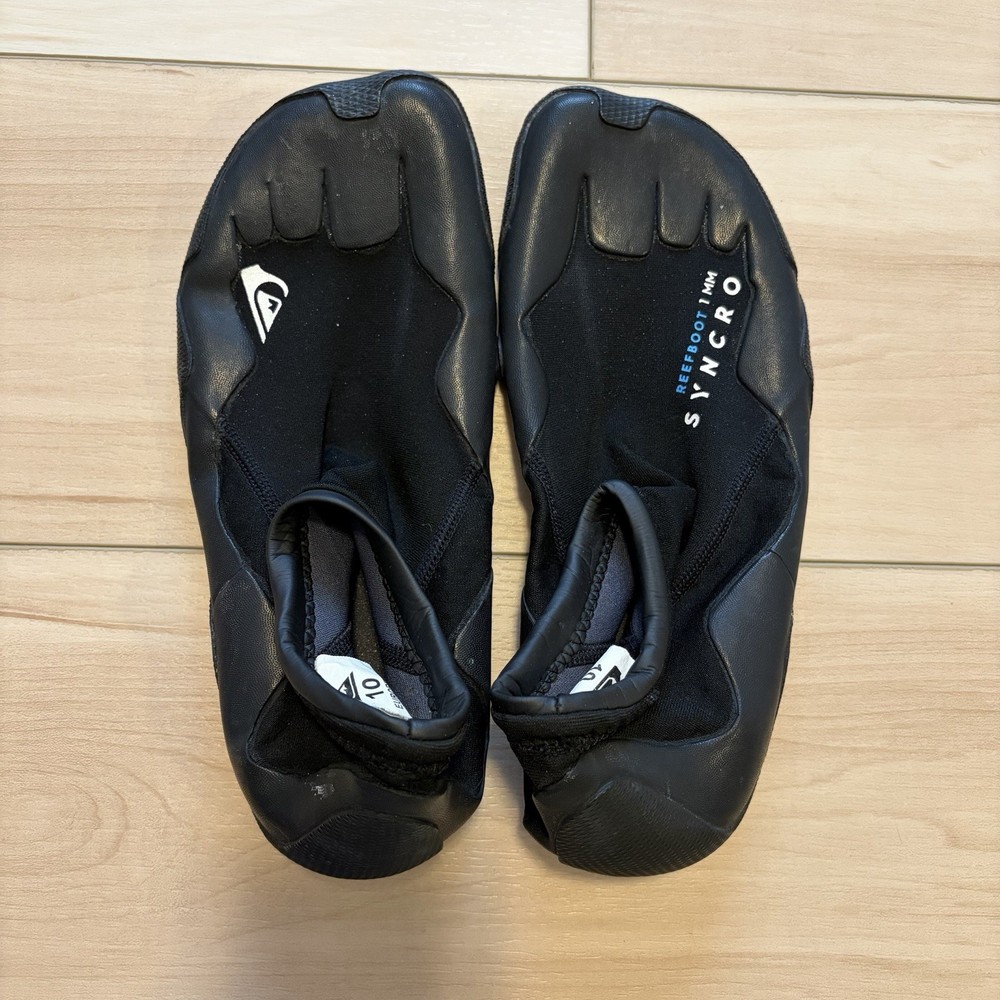 Quicksilver Synchro Reefboot 1mm Size 10 Surfing Wetsuit