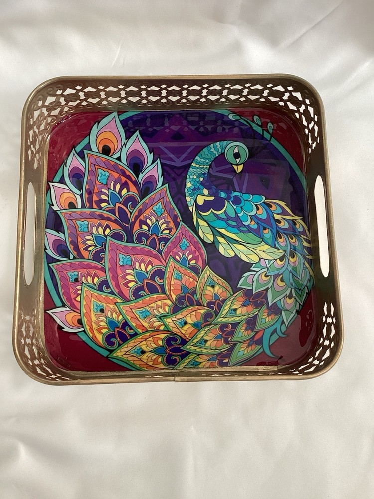 Pichwai Tray 8x8x2